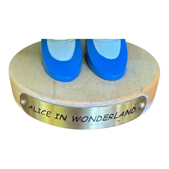 Alice In Wonderland Wooden Nutcracker Doll 16" Steinbach Germany LE #320 S1846 - Picture 7 of 10